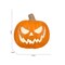 8.50 Inches Tall Haunted Living Lighted Jack O Lantern Creepy Face Halloween Decoration